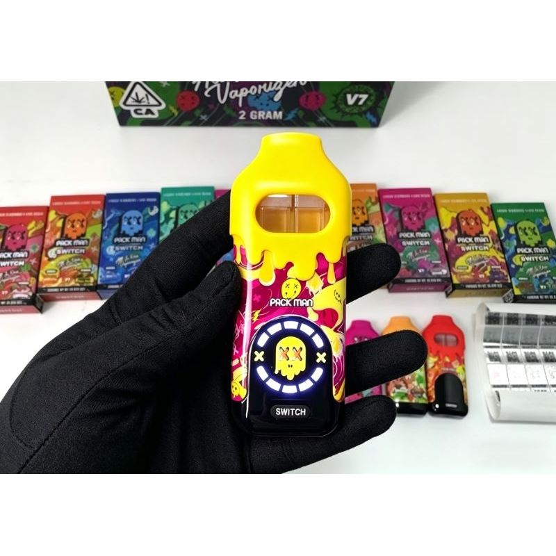 Packman Switch V7 Disposable — 1g & 2g Dual Flavor
